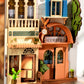 Build Your Own Book Nook, Doll House DIY Kit, Model Set, Miniature Book Nook Craft Kit for Adults, Mini Diorama Room, Romantic Venice