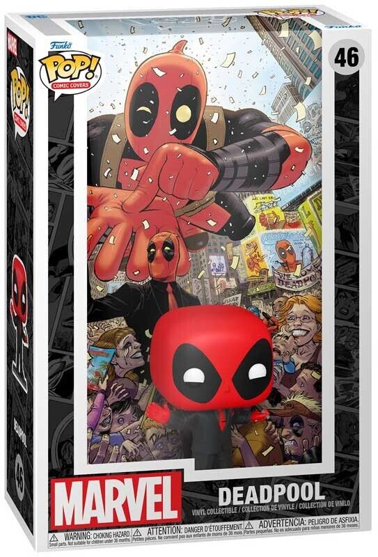 Funko POP! Marvel Deadpool Comic Cover #46 Vinyl Figure New Marvel Collectible