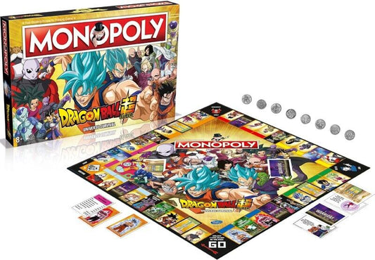 Monopoly Dragonball Super Edition  Classic Fun Board Game Universe Survival